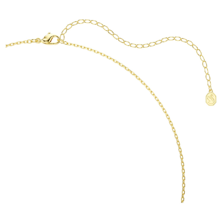 Gema pendant Mixed cuts, Multicolored, Gold-tone plated